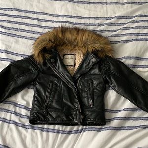 Abercrombie Kids Faux Leather Jacket